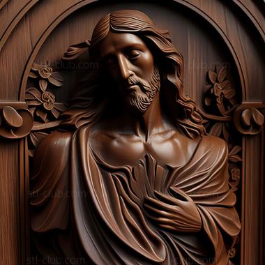 3D model st jesus (STL)